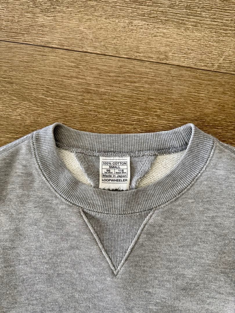 LOOPWHEELER（ループウィラー） LW01 の Sサイズ・3着セット