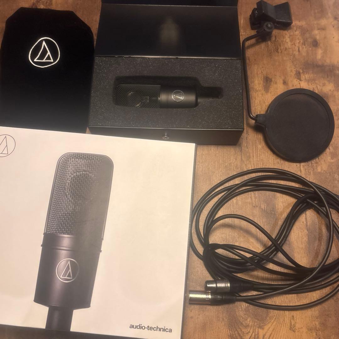 Audio-Technica 4040 コンデンサーマイク　マイクコード付き