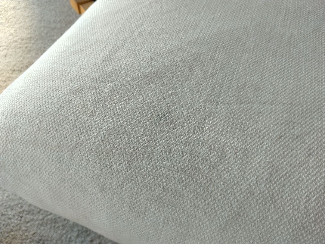 【美品】MUJI無印良品 ダイニングソファチェアオーク材/リビングでもつかえる②