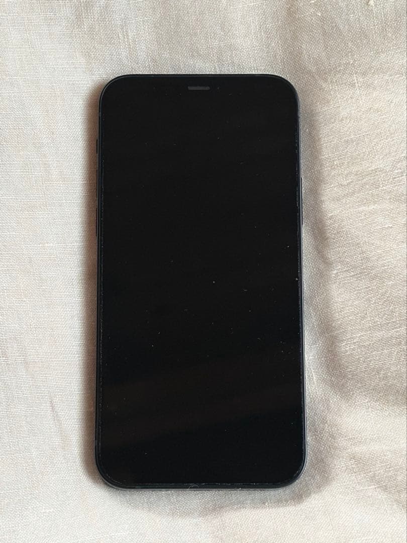 美品iPhone12 ブラック　64GB SIMフリー