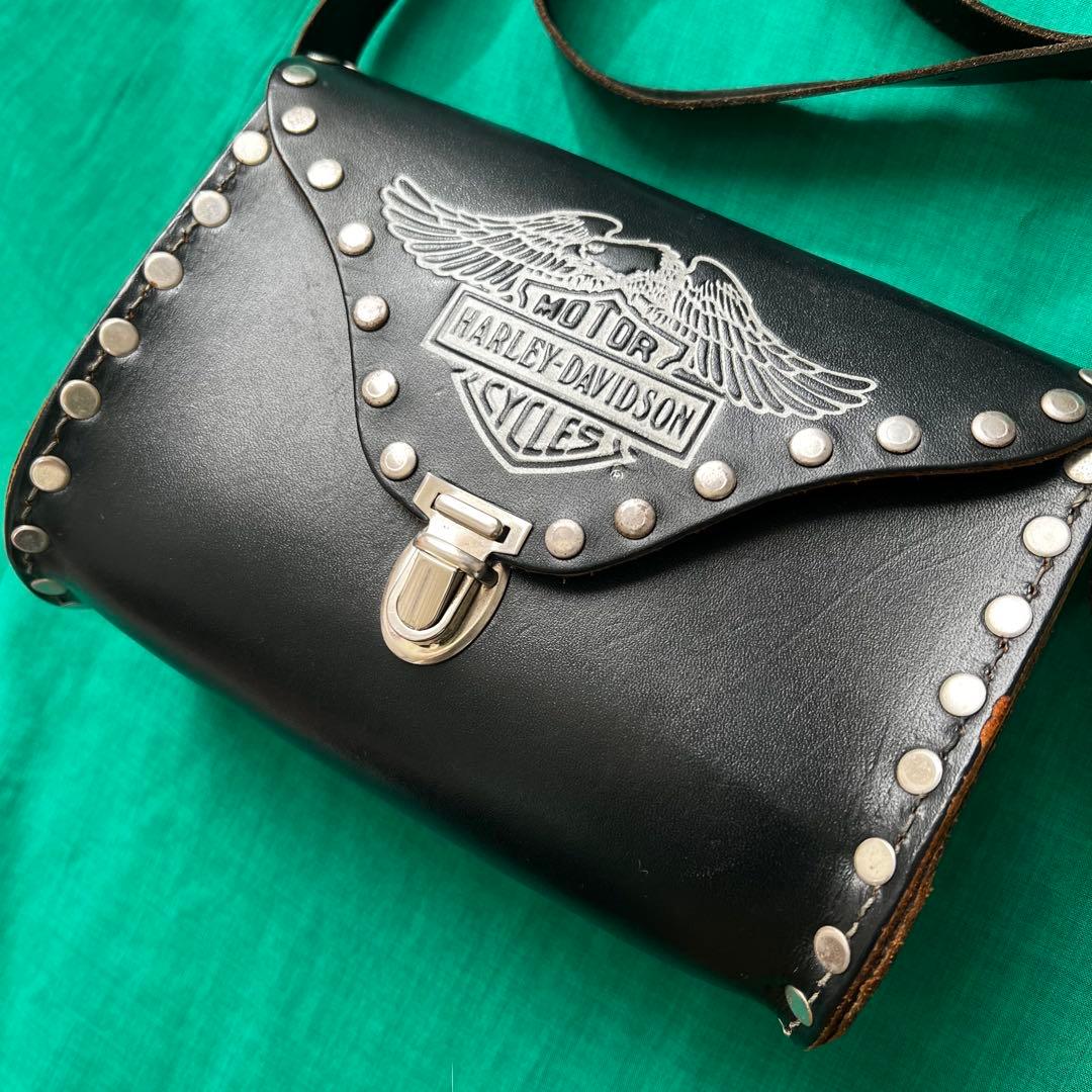 ハーレーダビッドソン Harley-Davidson ショルダーバッグ 黒
