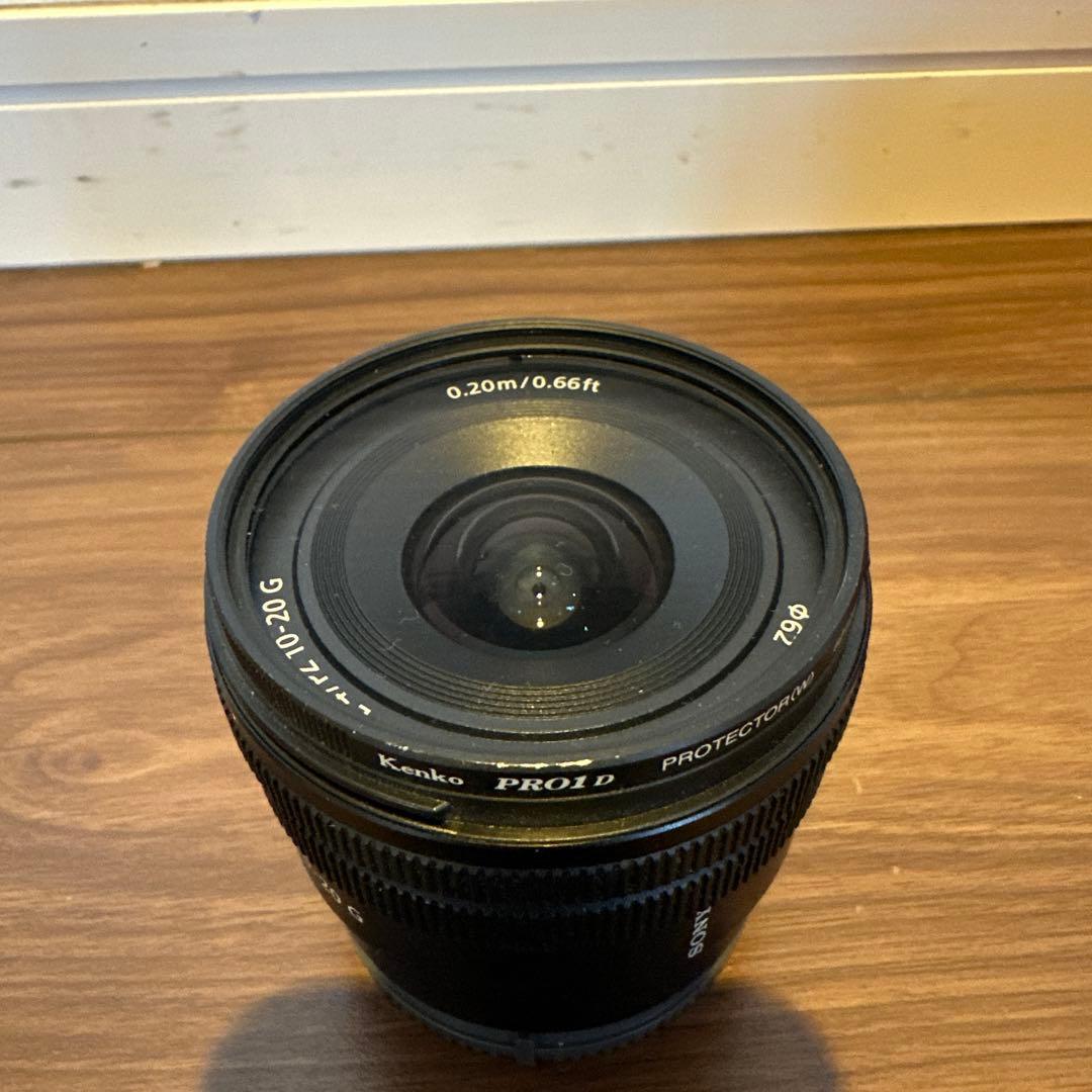 SONY E PZ 10-20mm F4 G ズーム 美品 NDフィルター付