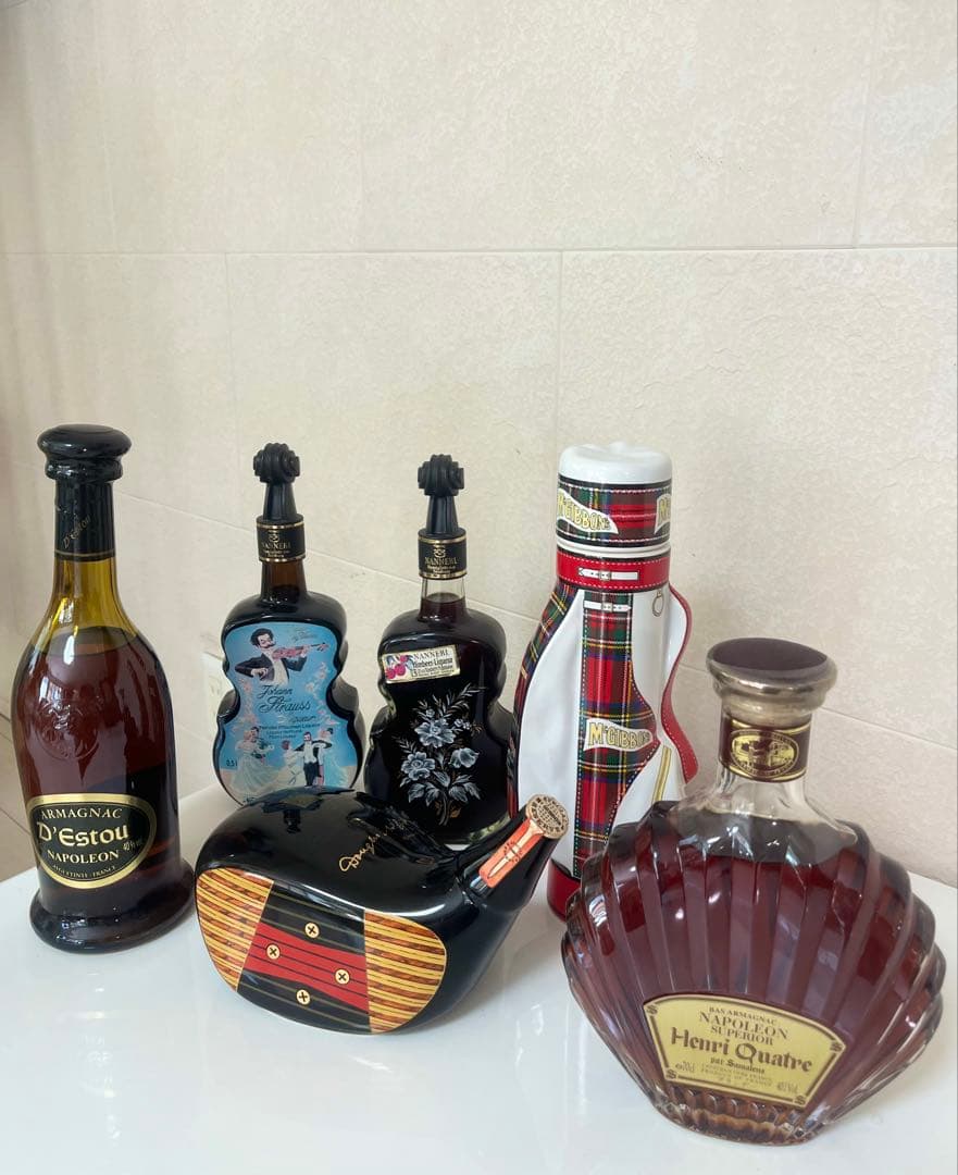 D'Estou & Henri Quatre アルマニャック他 古酒　6本セット