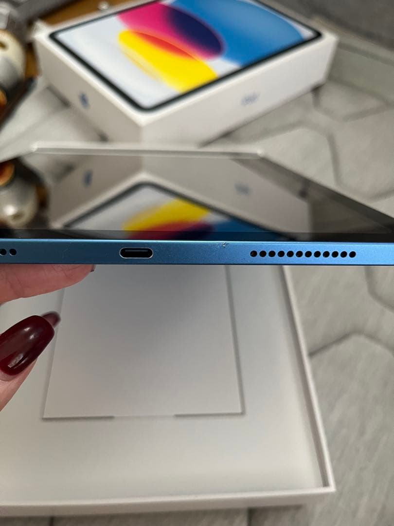 Apple iPad 本体 ブルー 256GB