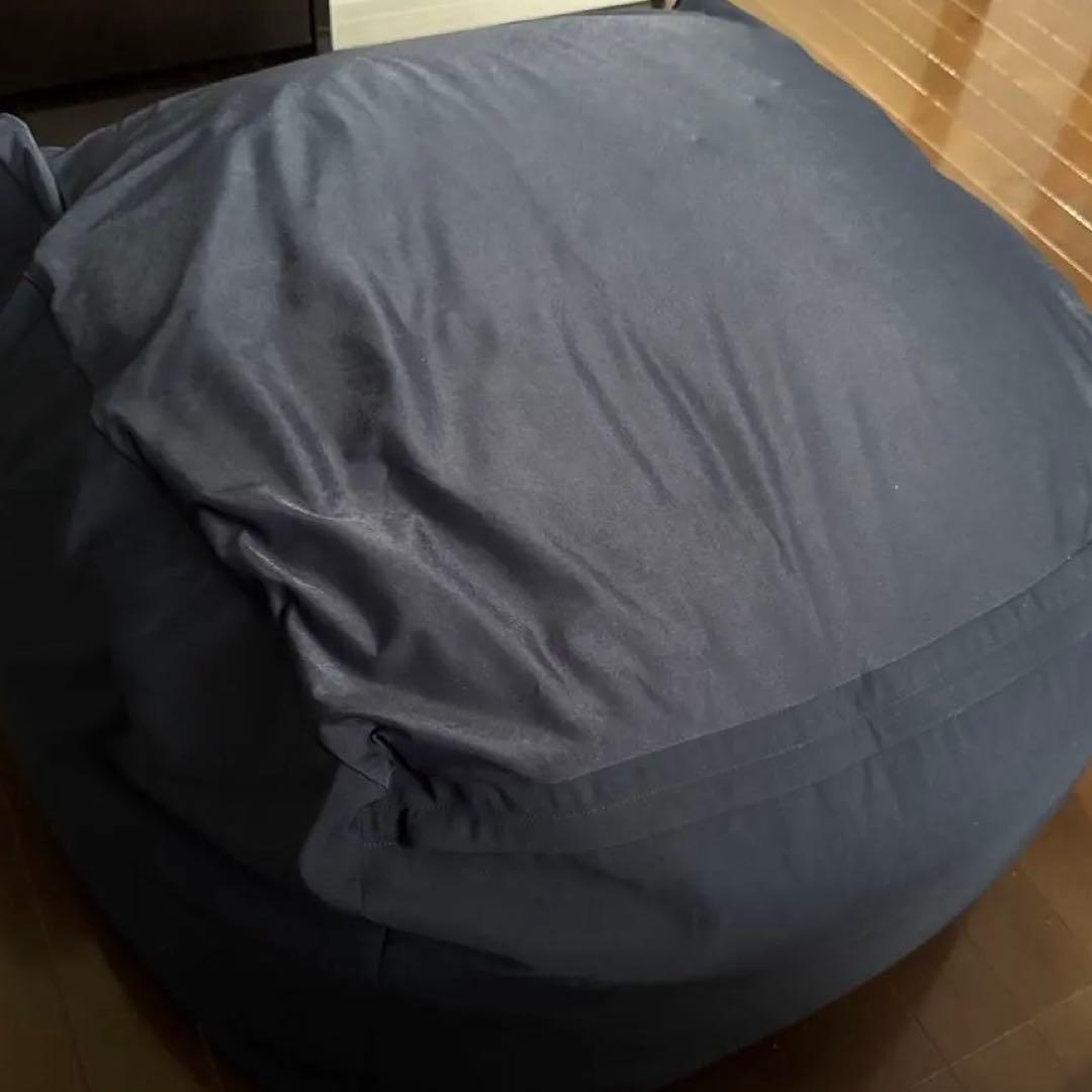 無印良品 体にフィットするソファ セット ポリエステル平織 ネイビー