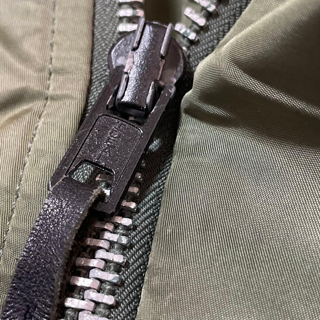 90s USA製　旧タグ　ALPHA N-3B フライトジャケット　IDEAL