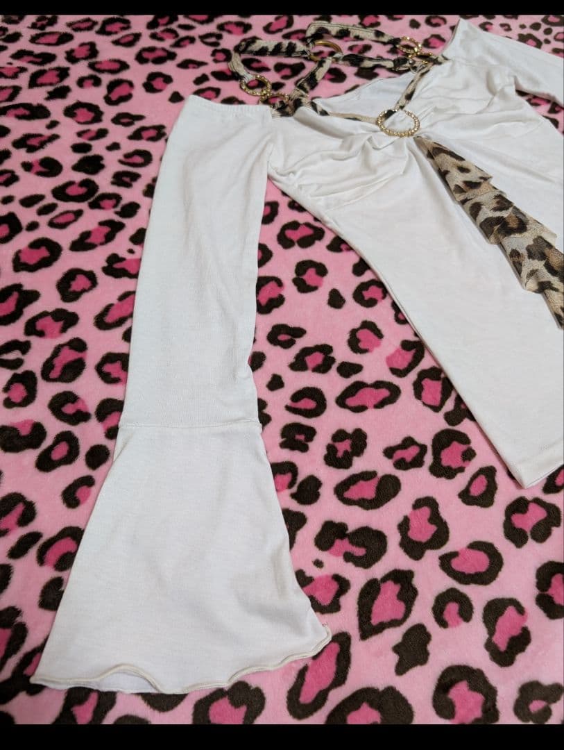 d.i.a. ダイア　トップス　レオパード　ビジュー　レア