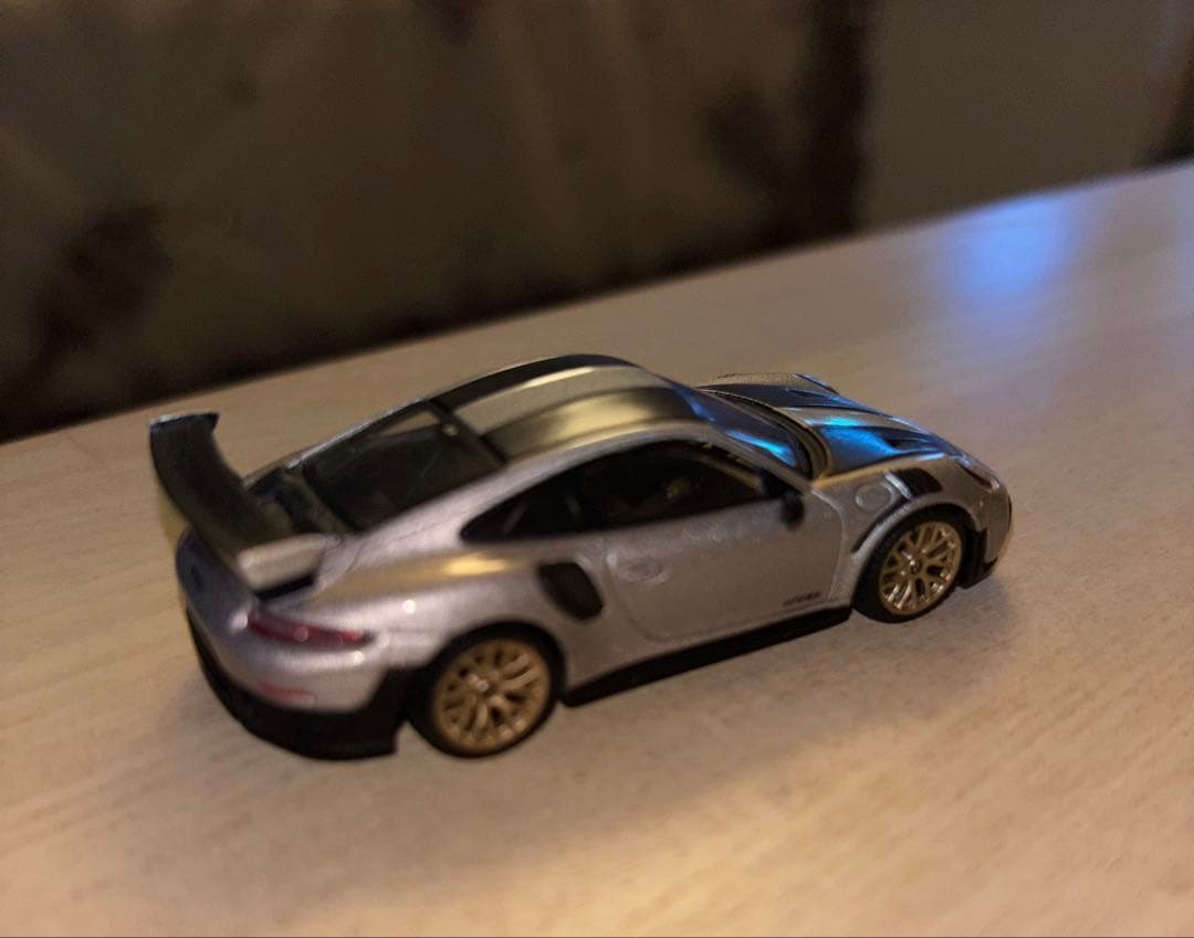 MINI GT Porsche 911 GT2 RS GTシルバーメタリック63