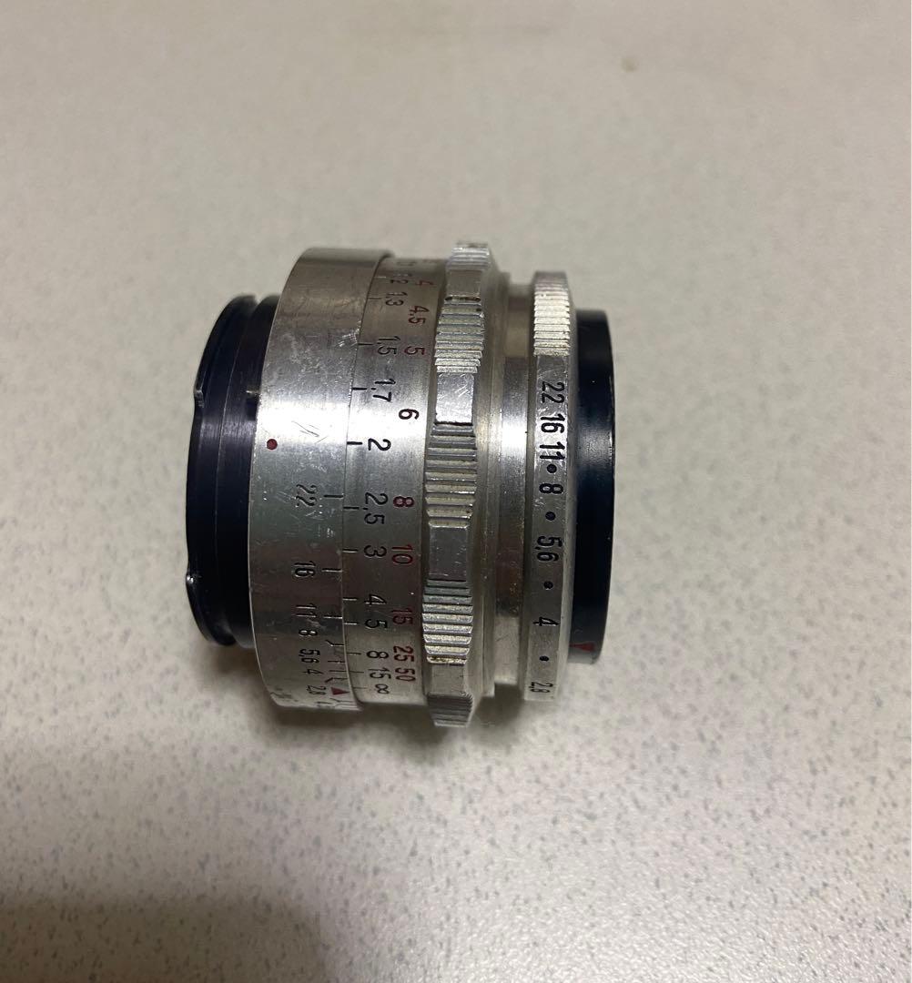 Tessar 50mmレンズ