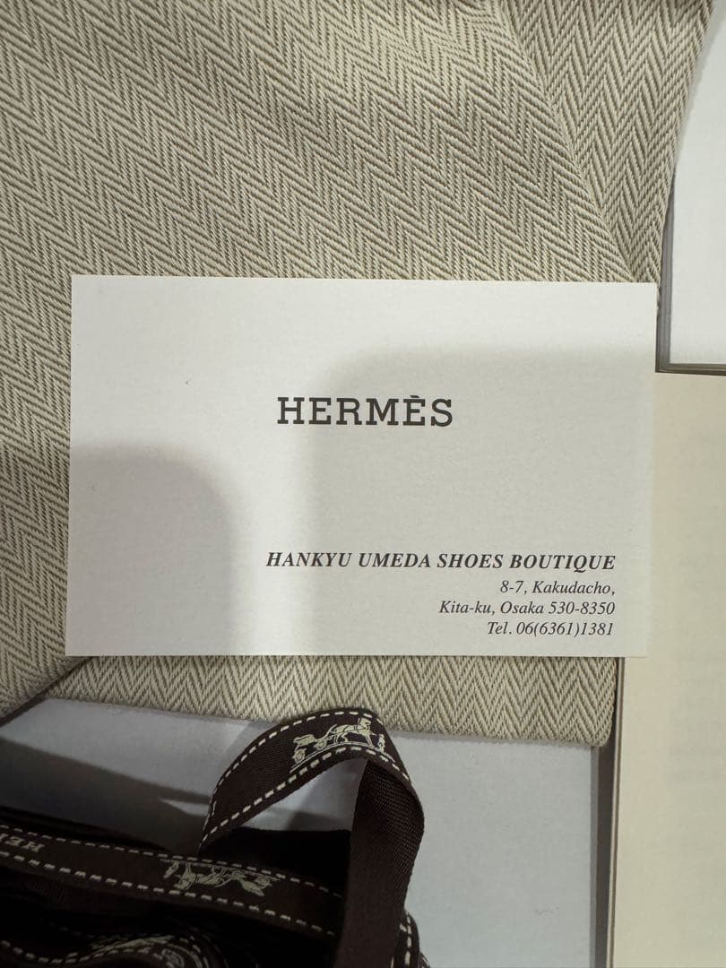 【Kinafg 】HERMES オラン　モコモコサンダル　ブラウン　36