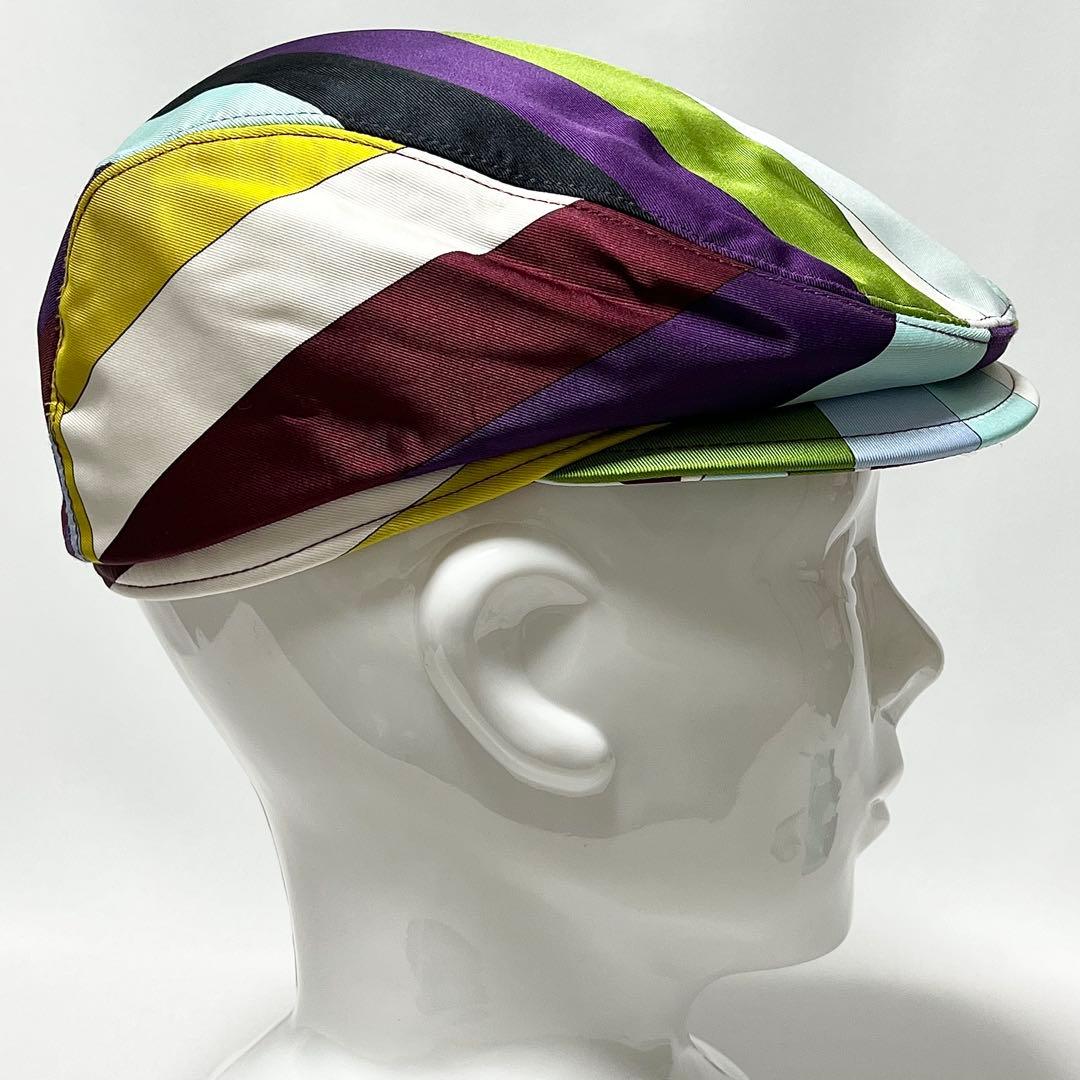 【vintage】伊製EMILIO PUCCI エミリオプッチ サテンハンチング