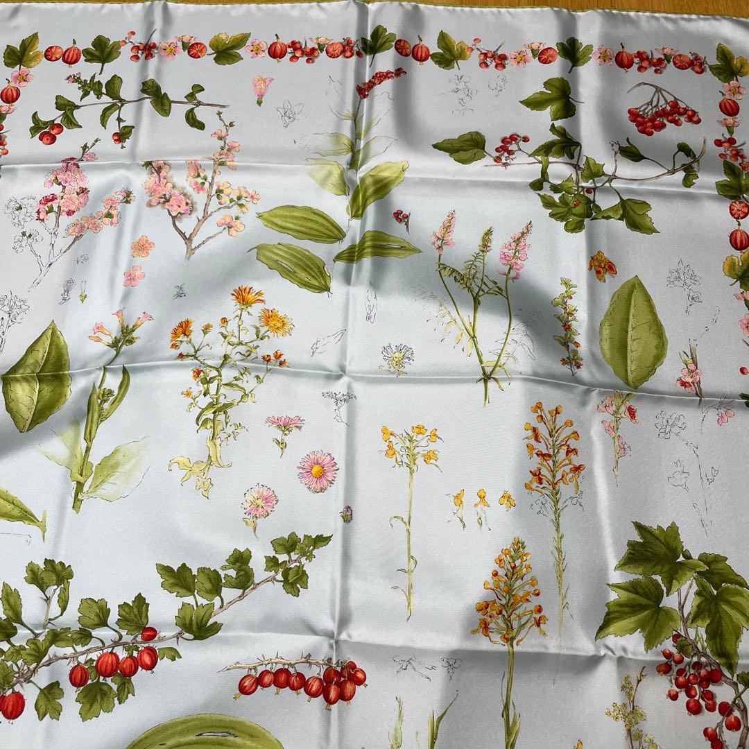 【新品】Tiffany ティファニー スカーフ ボタニカル 大判