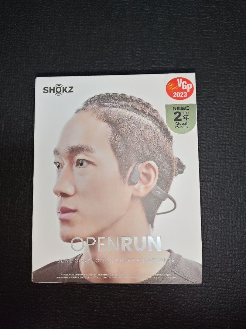 骨伝導イヤホン（SHOKZ、OPEN RUN）