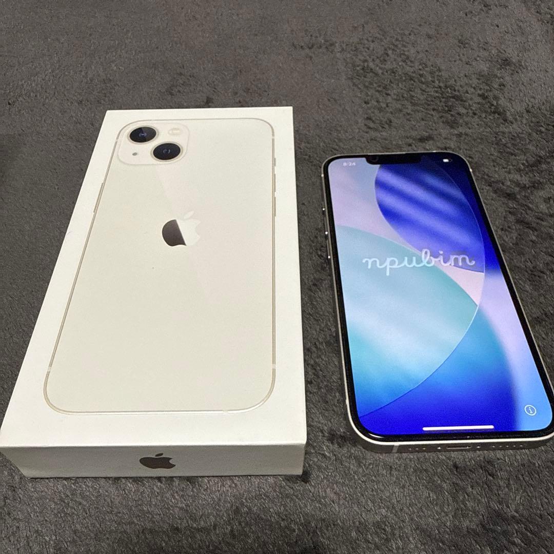 と*ら様 iPhone13 スターライト 128GB