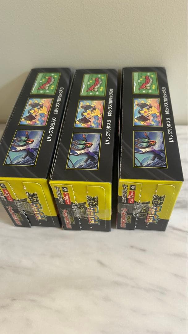MEGA ドリームEX トレーディングカード 3box