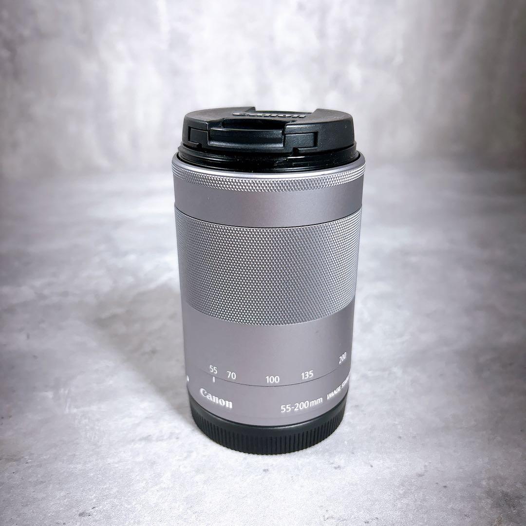 ジャンク Canon EF-M 55-200mm 15-45 望遠 レンズ