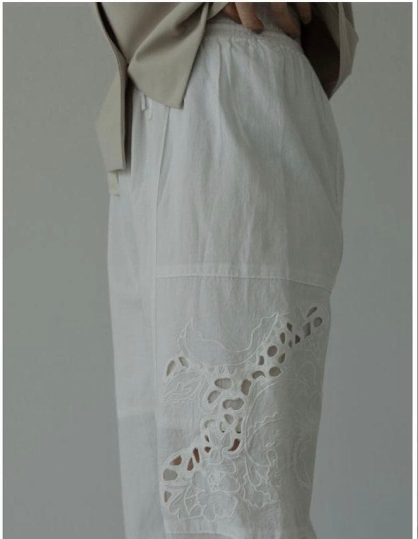 anuke(アンヌーク) Cutwork Lace Pants