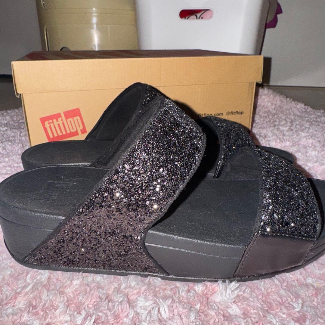 新品 フィットフロップ✩黒✩ルル✩✩25cm-25.5cm(US8)
