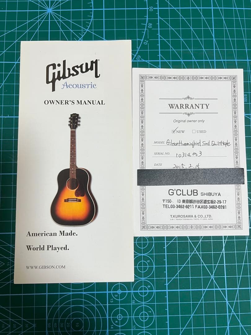 Gibson HUMMING BIRD ギブソン ハミングバード