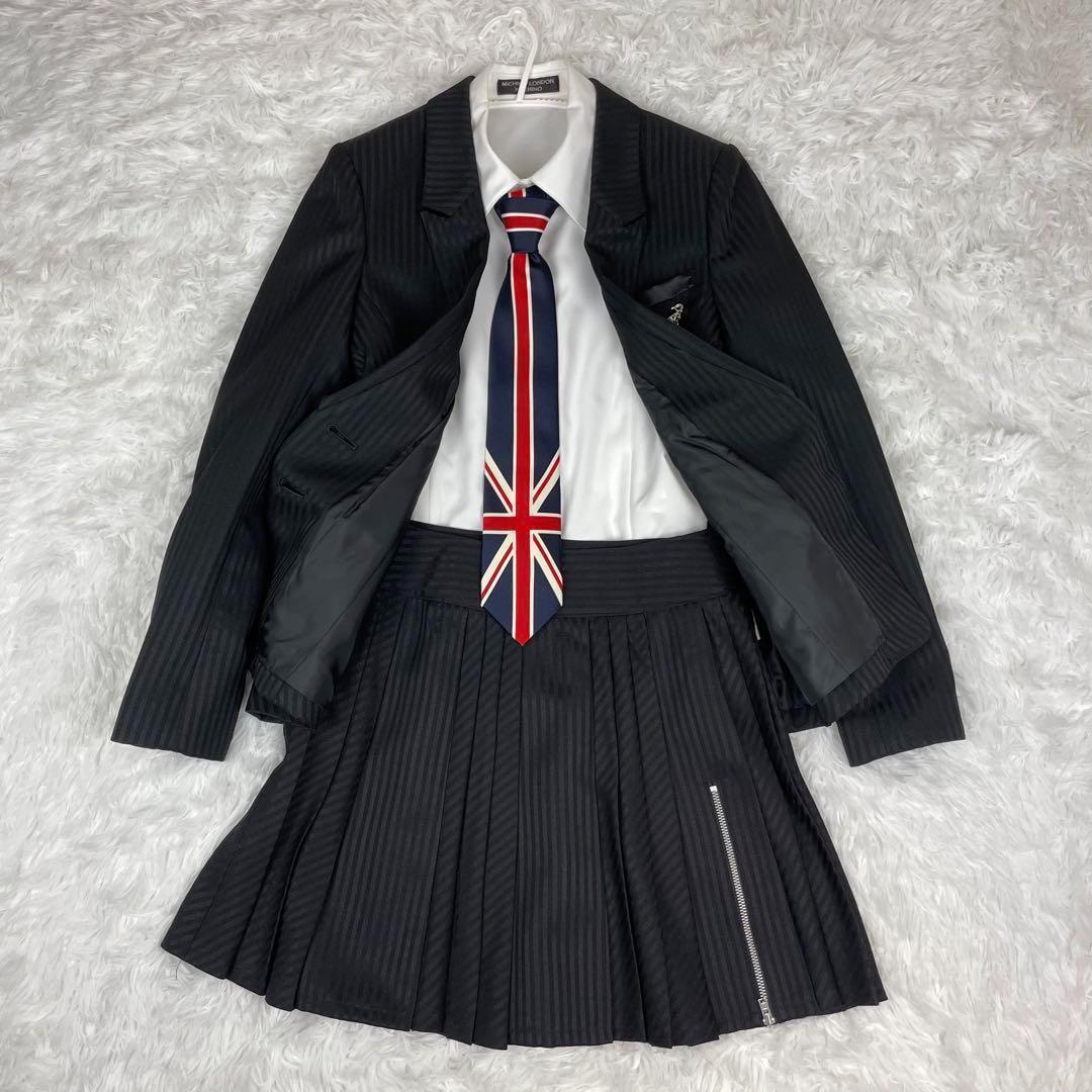 ミチコロンドン✨CHOPIN✨ユニオンジャック✨スカートセットアップ✨5点セット