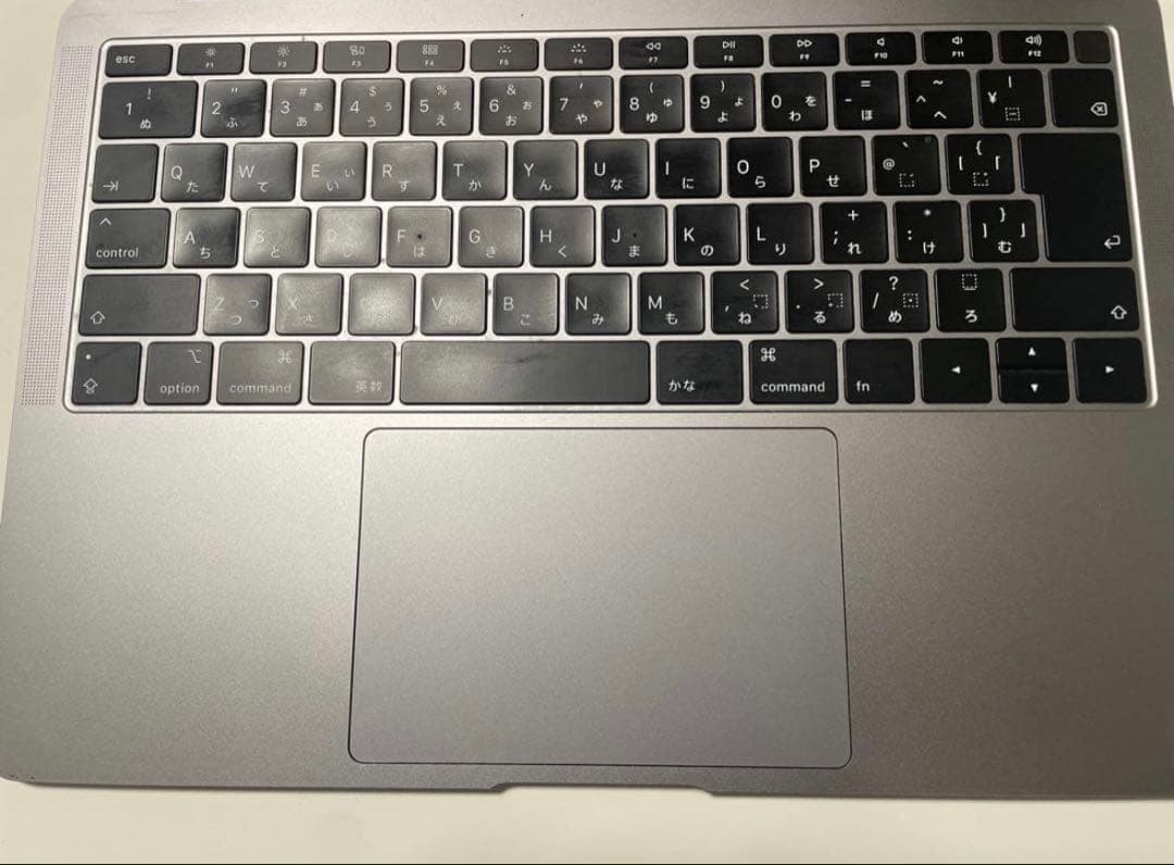 Apple MacBook air 2019年モデルスペースグレー 本体