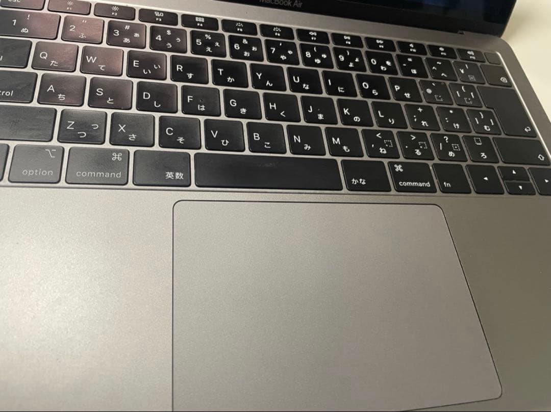 Apple MacBook air 2019年モデルスペースグレー 本体