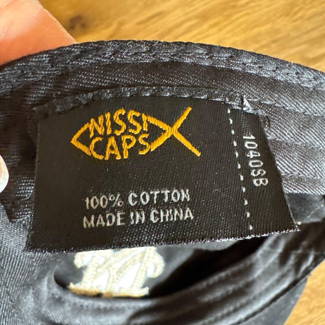 マンデーサック　MONDAYSUCK キャップ　NY BLACK