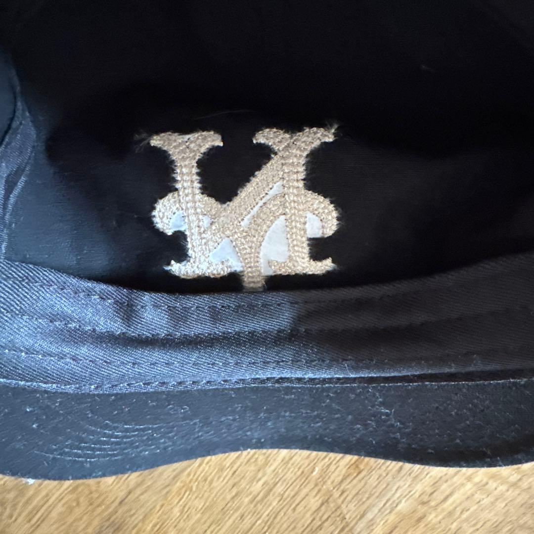 マンデーサック　MONDAYSUCK キャップ　NY BLACK