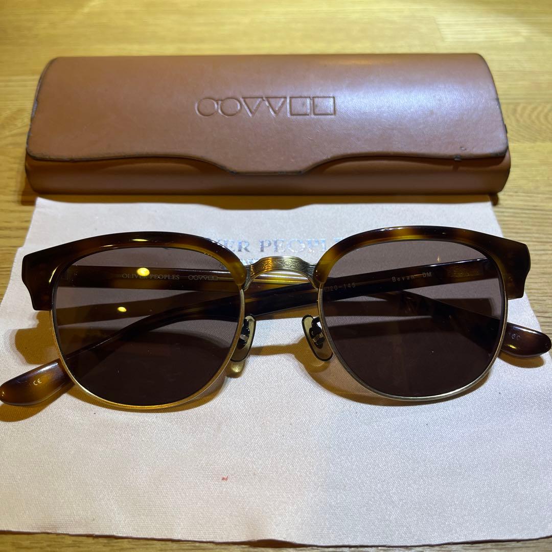 オリバーピープルズ　サングラス　Bevan DM 日本製　サーモント　ブロー