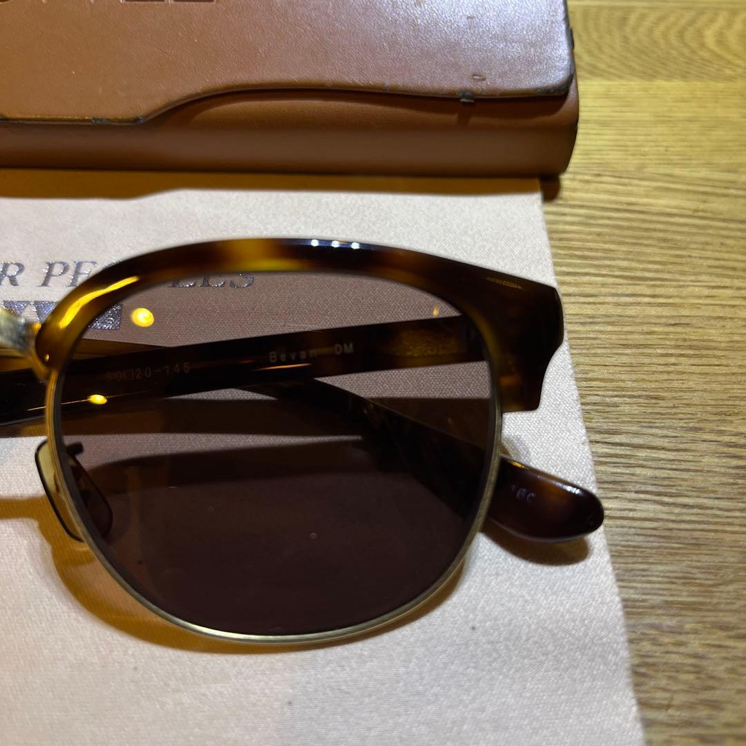 オリバーピープルズ　サングラス　Bevan DM 日本製　サーモント　ブロー