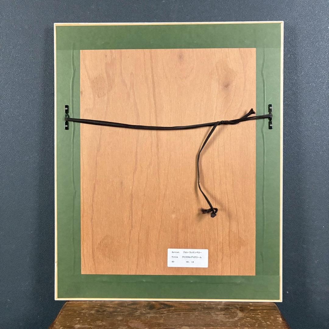 【最終値下げ】美品 ジョン・ラッテンベリー「クリスタル〜」ジクレ+スワロフスキー