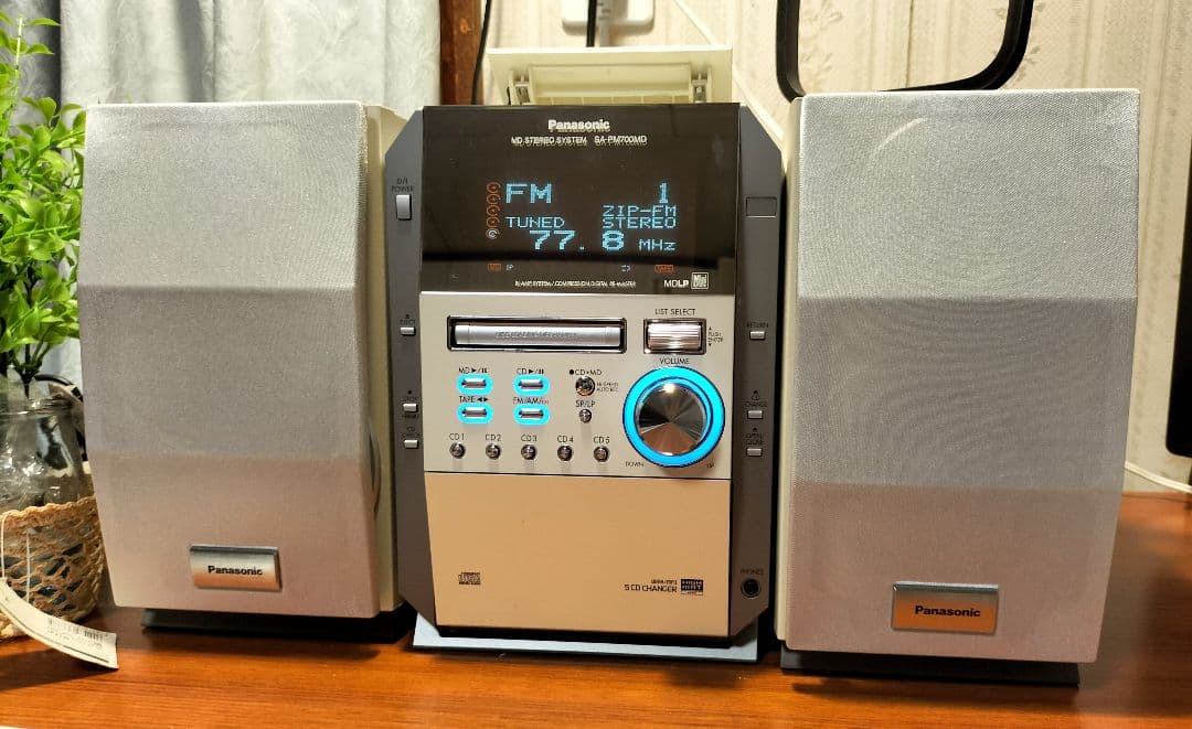 panasonicミニコンポSA-PM700MDリモコン取扱い説明書