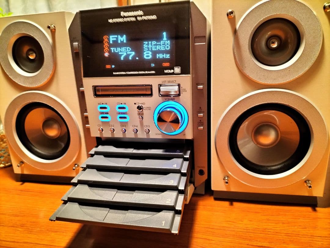 panasonicミニコンポSA-PM700MDリモコン取扱い説明書