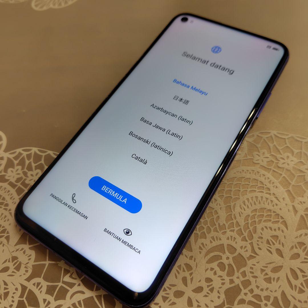 HUAWEI nova5t ブルー スマホ本体