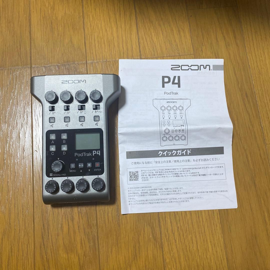 DTM・DAW zoom pod trak p4