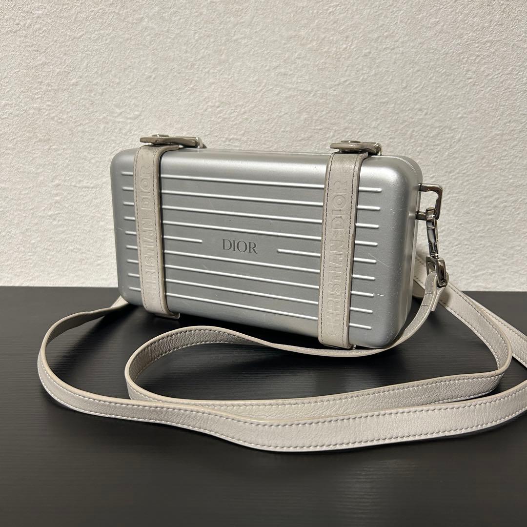 RIMOWA DIOR リモワ ディオール ショルダーバッグ アルミ