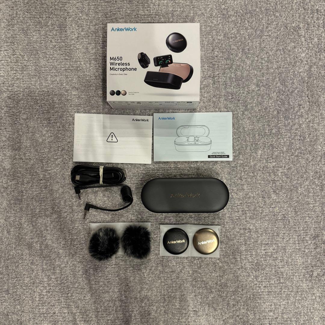 【charo＊さま専用】 AnkerWork M650 ワイヤレスマイク
