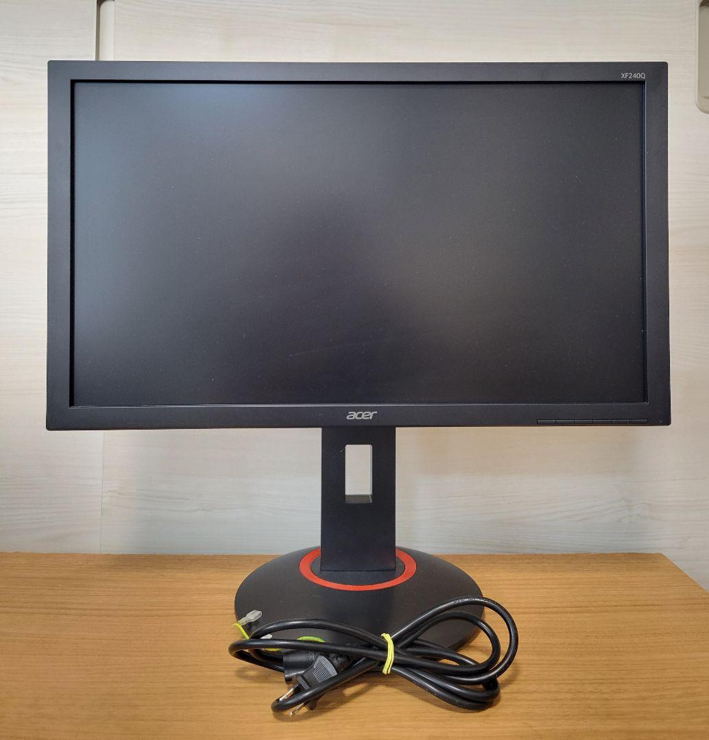 美品　Acer　ゲーミングディスプレイ XF240QSbmiiprx 23.6型