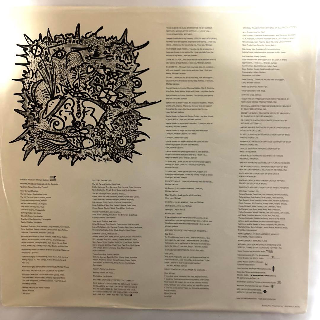 Michael Jackson / Invincible LP USオリジナル