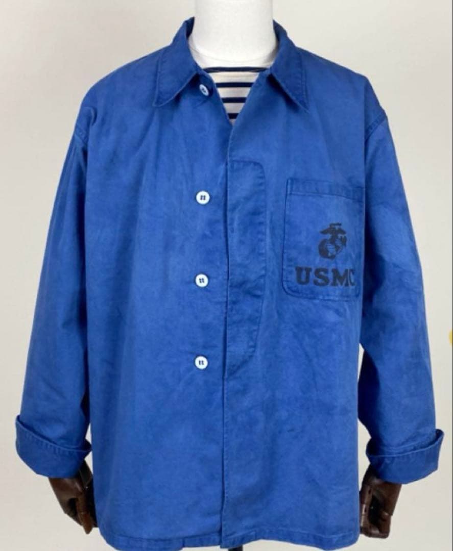 1950’s USMC FOOD HANDLER JACKET インディゴ染め