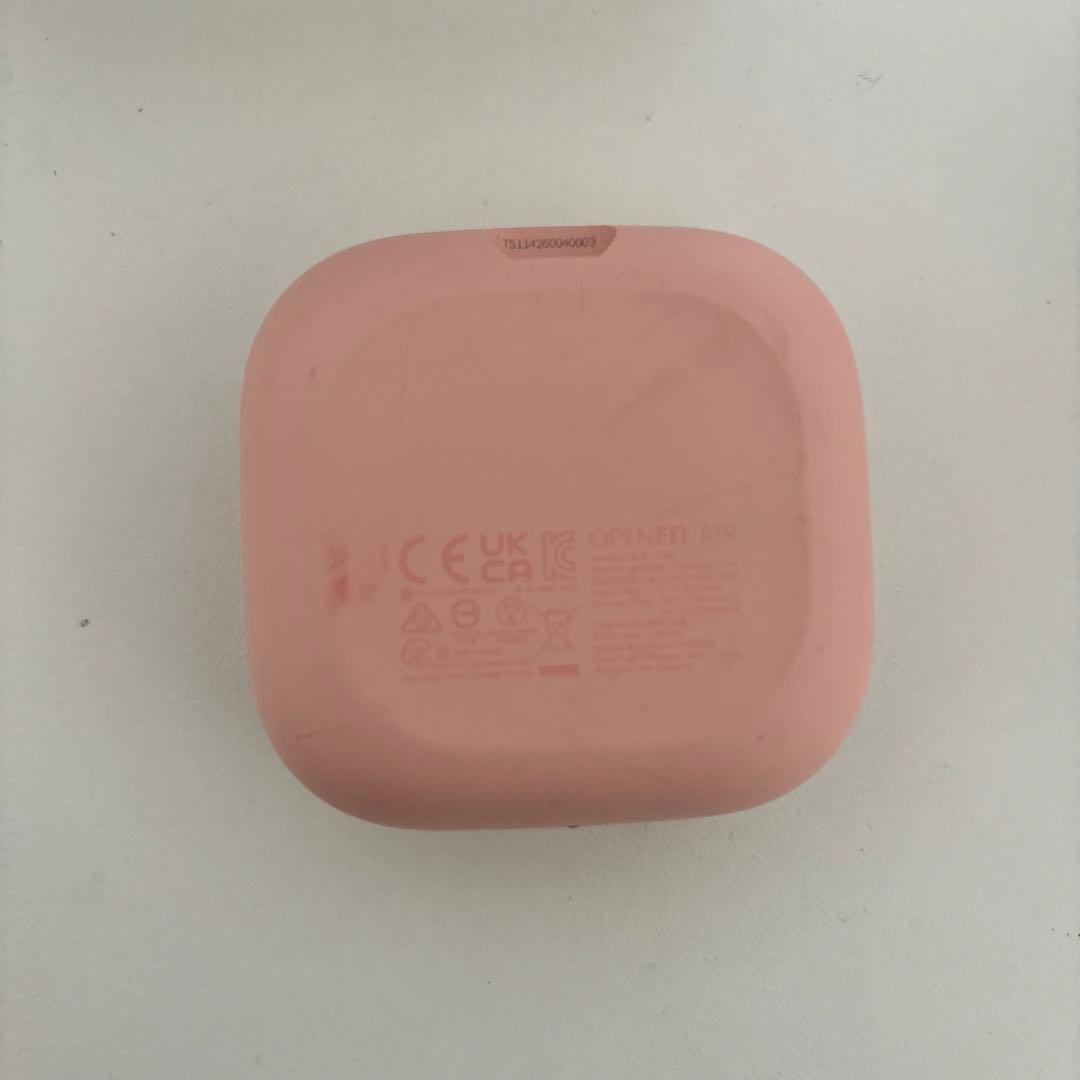 【SHOKZ】OPENFIT AIR ワイヤレスイヤホン ピンク