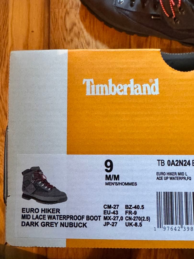 靴 Timbreland x Bal Euro Hiker GTX