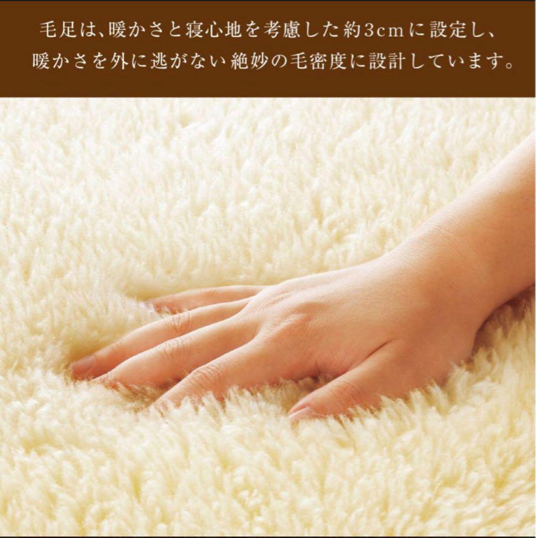 新品✨快眠博士 プレミアムソフゥール タスマニアンウール 最強敷き毛布 シングル