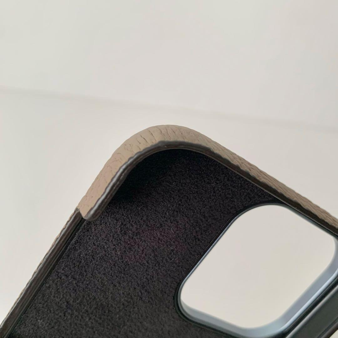 【BONAVENTURA】iPhoneケース 16 ProMAX エトープ　新品