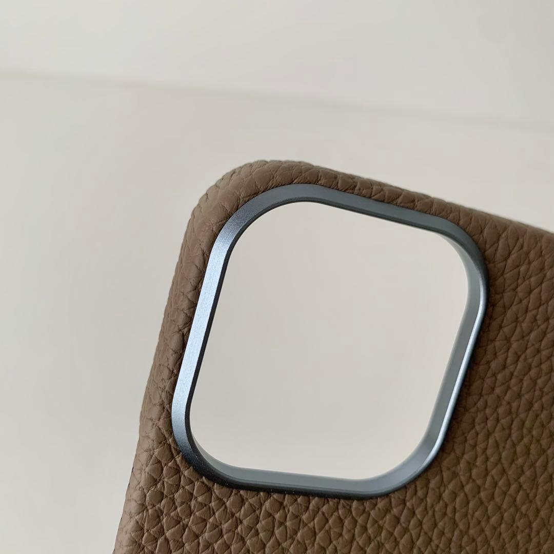 【BONAVENTURA】iPhoneケース 16 ProMAX エトープ　新品