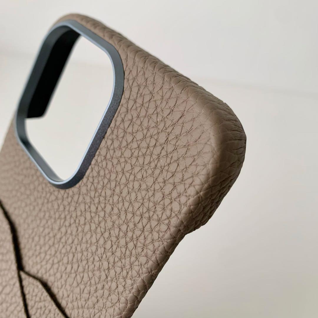 【BONAVENTURA】iPhoneケース 16 ProMAX エトープ　新品