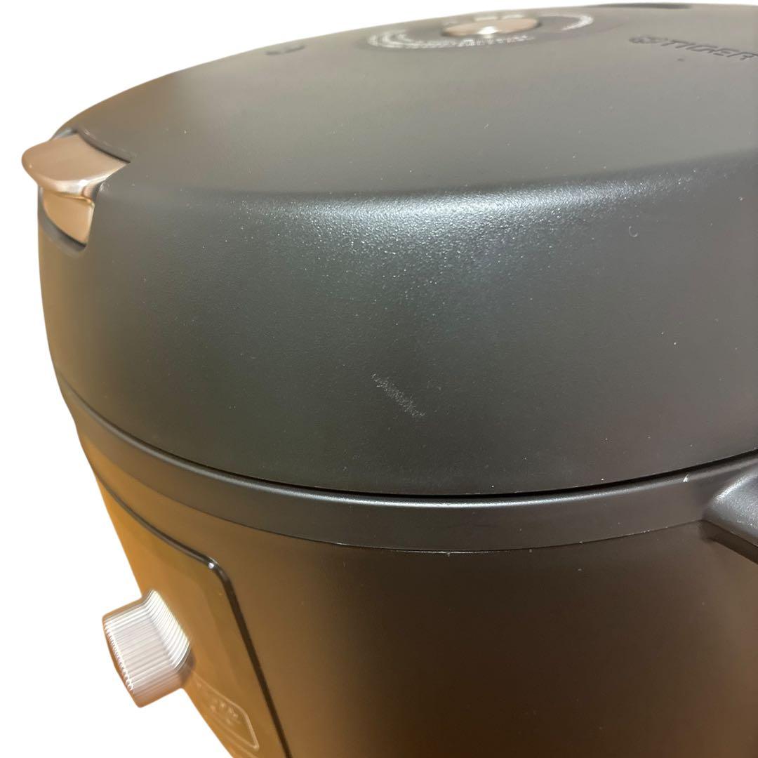 タイガー 電気圧力鍋 COK-B220 マットブラック 2.2L TIGER