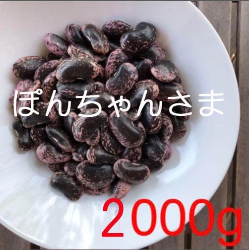 ぽんちゃん　花豆2000g