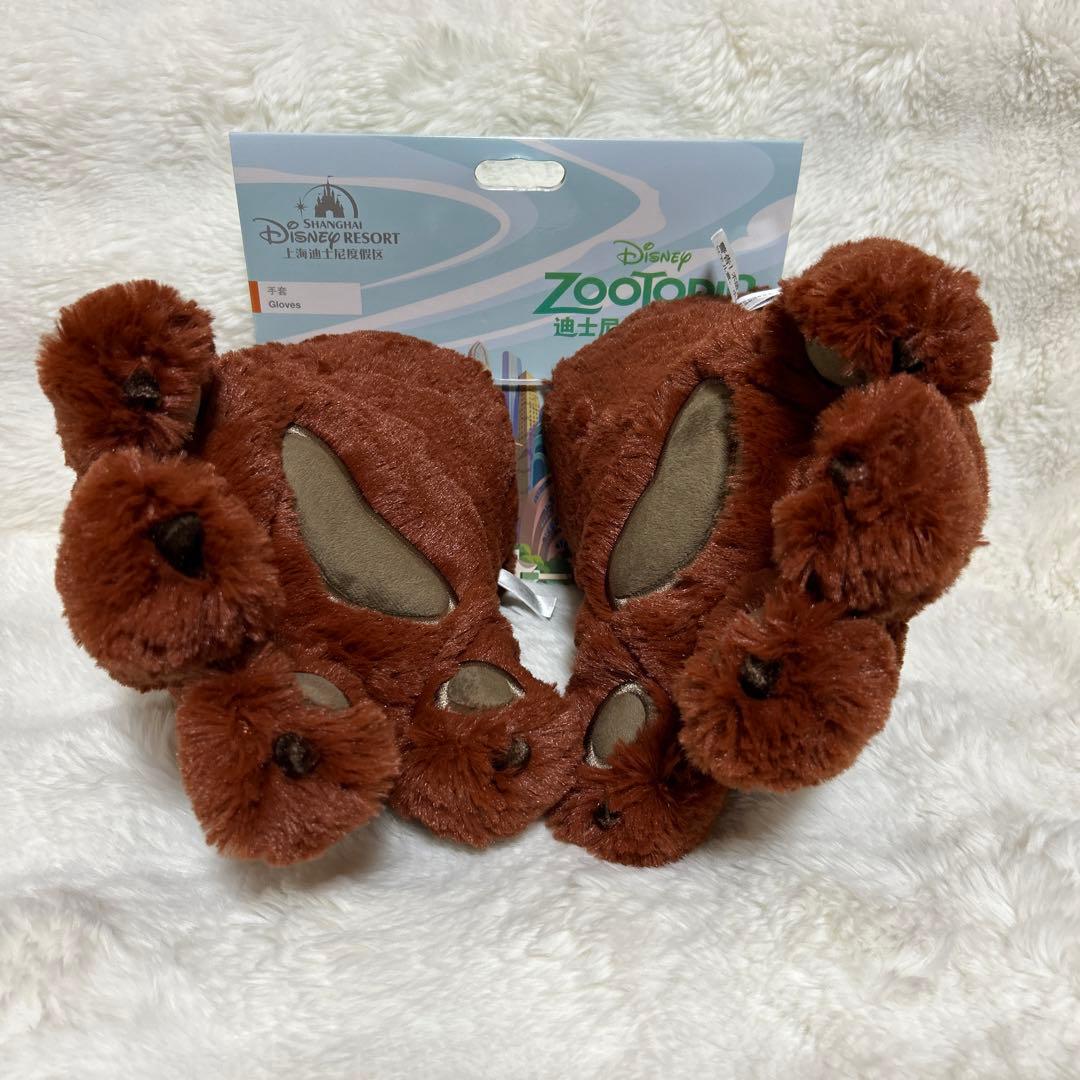 上海ディズニー　ニックの手　手袋　ミトン　新品　Dハロ　仮装　なりきり　コスプレ