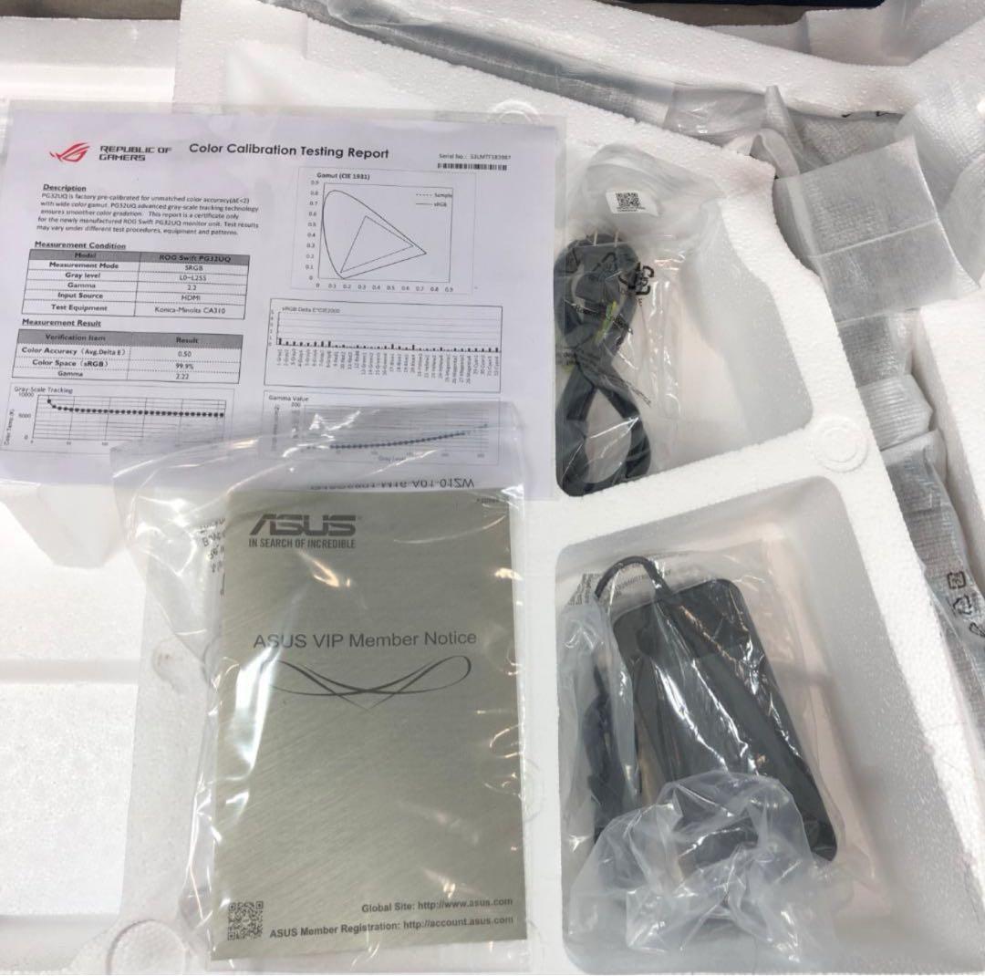 ASUS ゲーミングモニター ROG Swift PG32UQ 32インチ